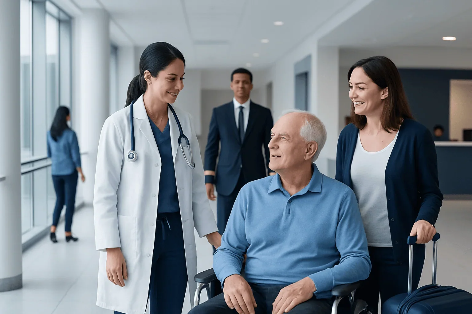 How to Prepare for Discharge and Your Flight Home After Treatment