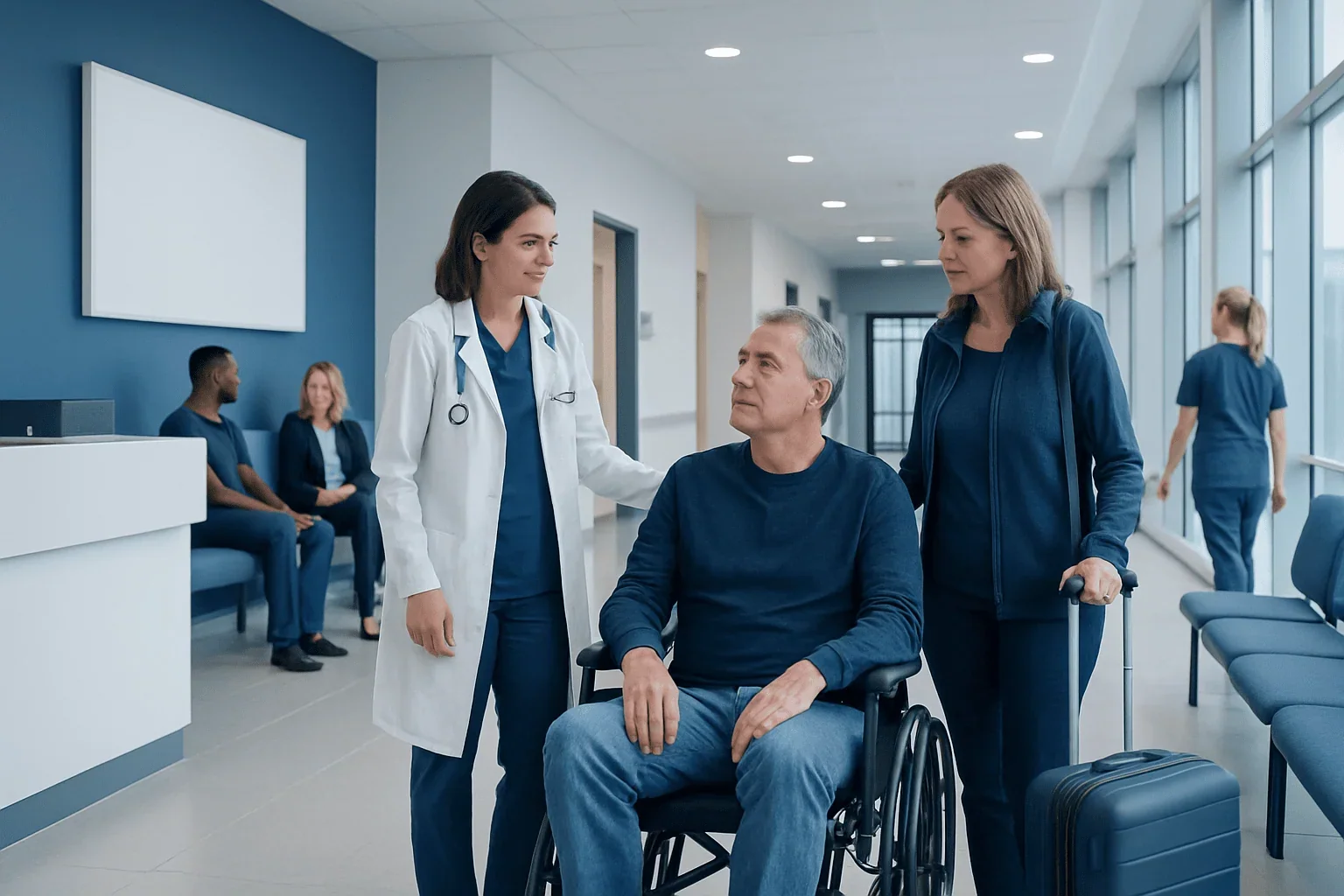 Flying Home After Treatment with Stitches, Casts, or Drains: What to Check First