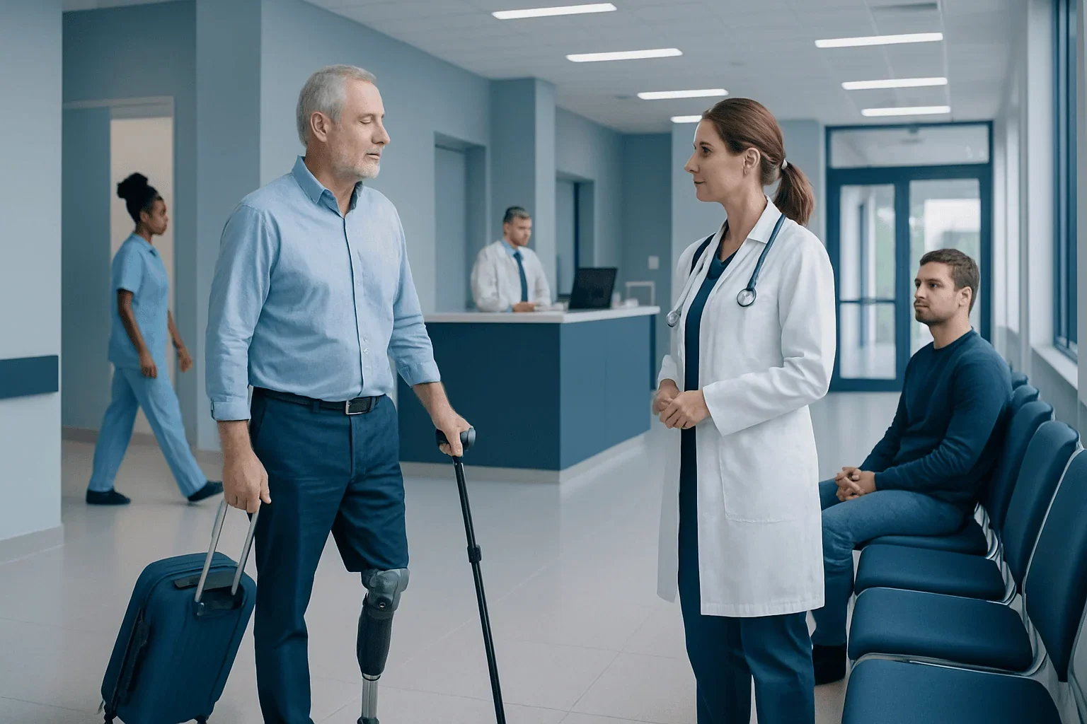 Flying Home with Medical Implants or Prostheses After Treatment