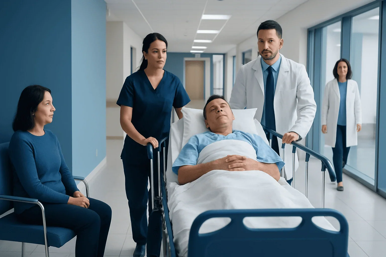In-Hospital Patient Transport in Turkey: Wheelchair, Stretcher, and Porter Support