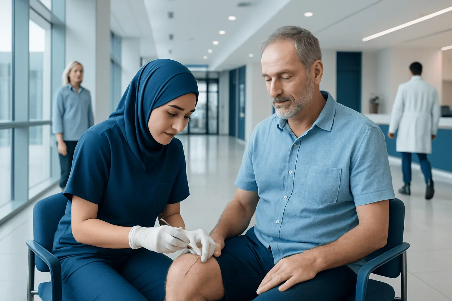 Stitches, Staples, and Suture Removal After Treatment in Turkey