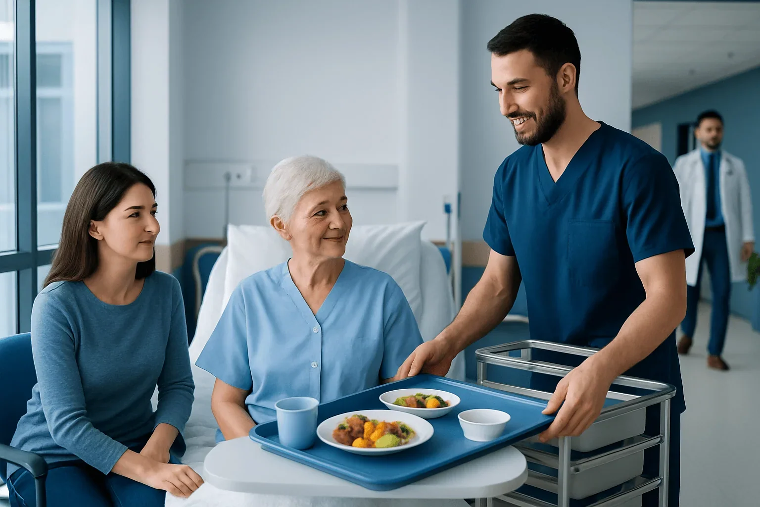 Meal Services During a Hospital Stay in Turkey