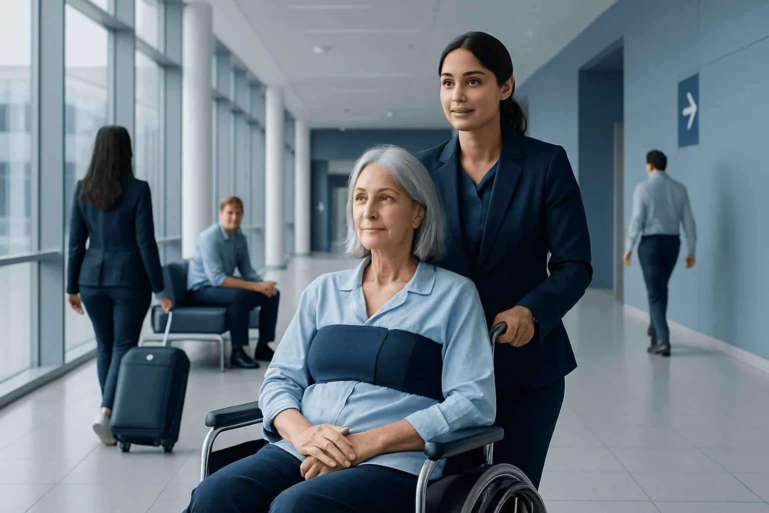 Airport Assistance When Returning Home After Surgery