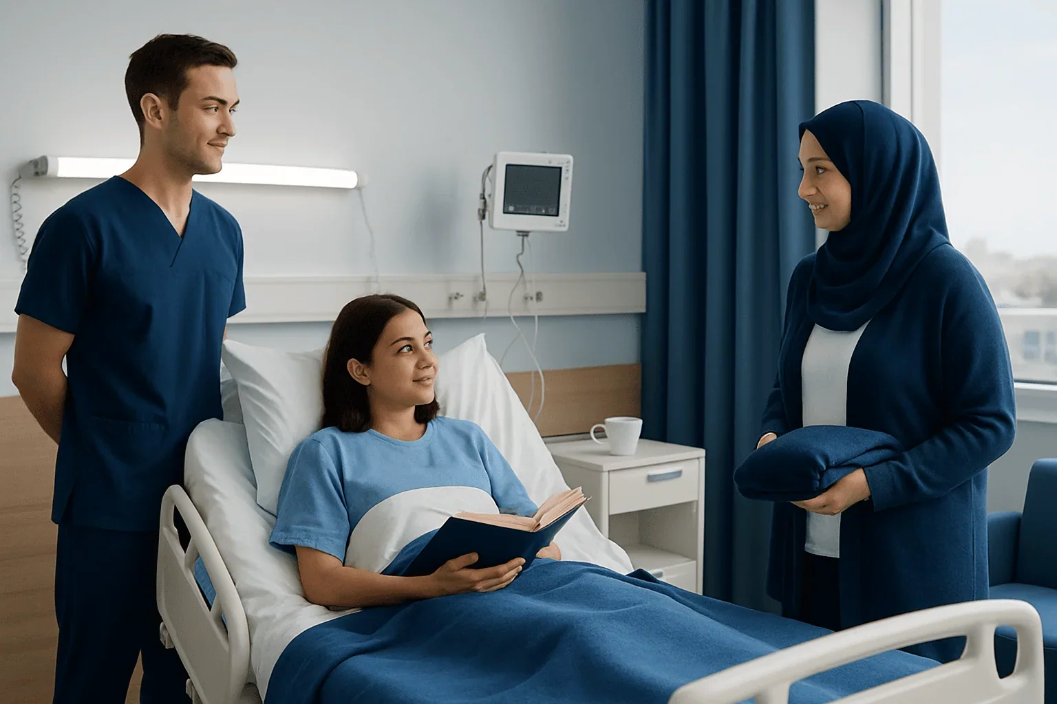 Using Your Own Comfort Items in a Turkish Hospital Room