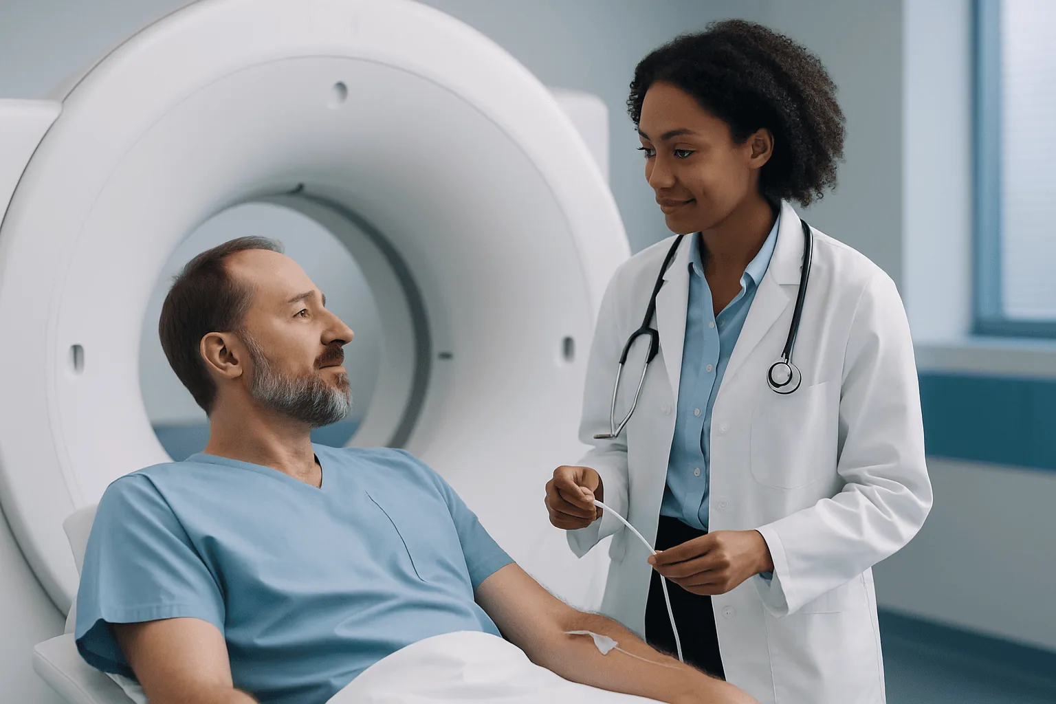 CT Scans With Contrast: Why the Dye, How Long It Takes, What About Radiation