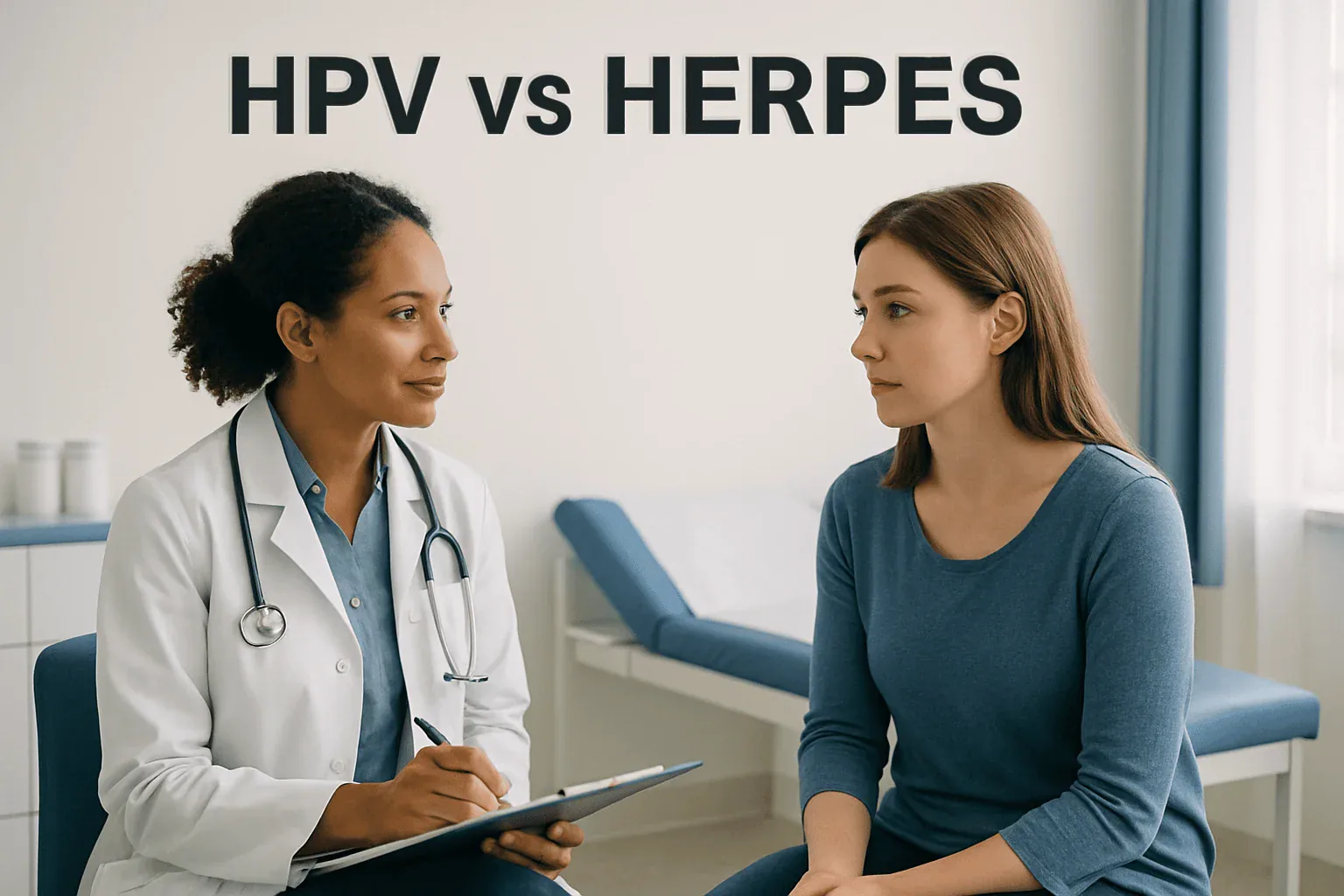 HPV vs Herpes: The Difference in Symptoms, Testing, Transmission and Treatment