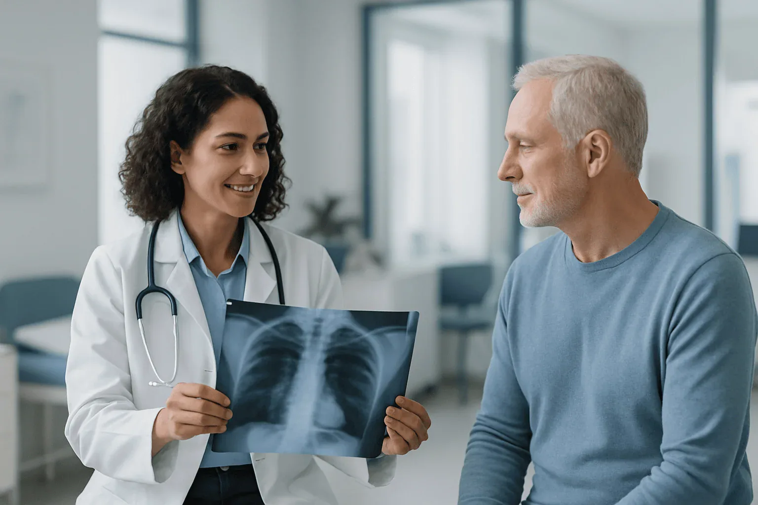 The Chest X-Ray: What It Shows, What It Misses, and When CT Follows